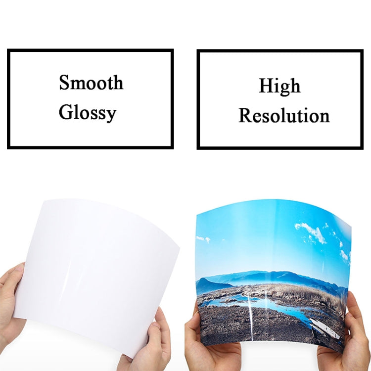 Mandik 3R 5-Inch One Side Glossy Photo Paper For Inkjet Printer Paper Imaging Supplies, Spec: 230gsm 200 Sheets by buy2fix