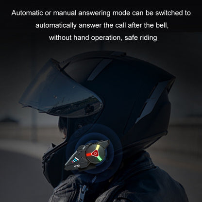 KUQIBAO Motorcycle Helmet Built-in Waterproof Bluetooth-compatible Earphone(Hard Microphone) - Motorcycle Walkie Talkie by KUQIBAO | Online Shopping UK | buy2fix