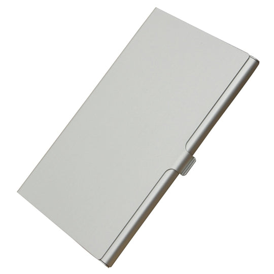 Étuis pour cartes mémoire en alliage d'aluminium 3SD, supports de boîte de cartes (argent)