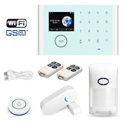 CS118 WIFI+GSM Tuya Smart Voice Alarm System Supports Amazon Alexa/ Google Assistant, Spec: Package 1 by buy2fix