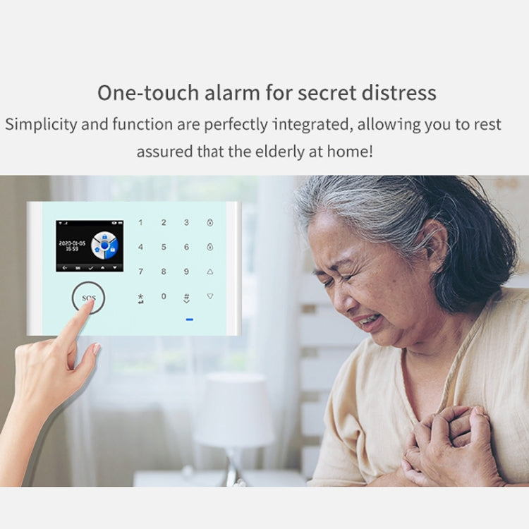 CS118 WIFI+GSM Tuya Smart Voice Alarm System Supports Amazon Alexa/ Google Assistant, Spec: Package 4 by buy2fix
