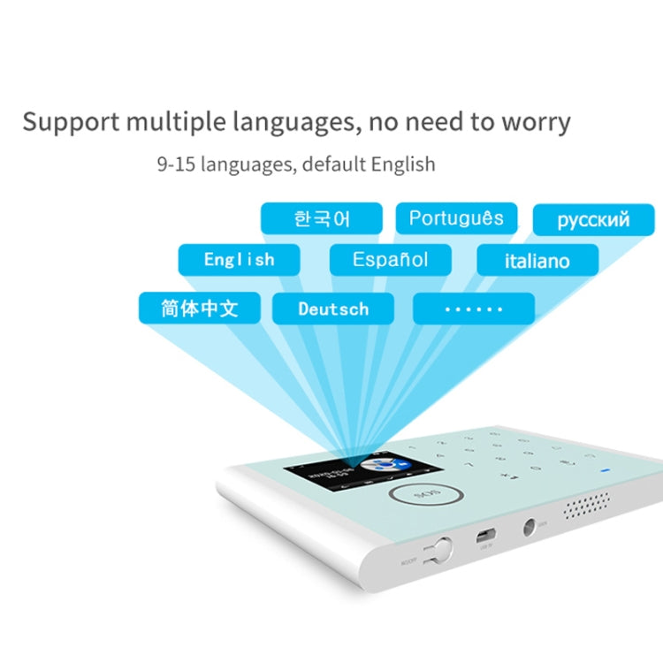 CS118 WIFI+GSM Tuya Smart Voice Alarm System Supports Amazon Alexa/ Google Assistant, Spec: Package 4 by buy2fix
