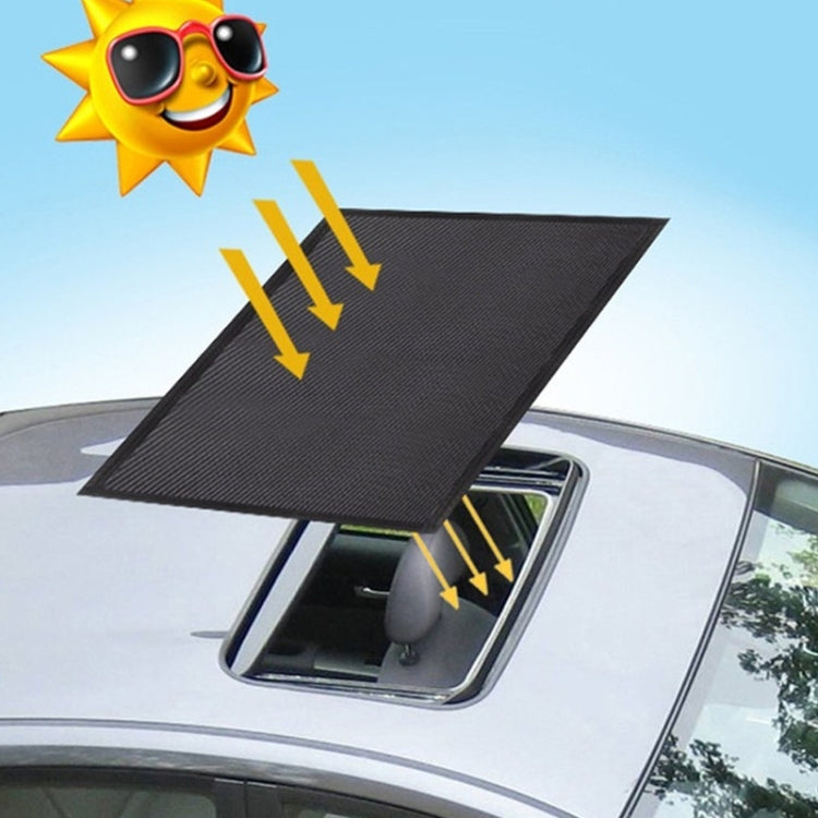100x65cm Car Sunroof Magnetic Suction Anti-Mosquito Cover Anti-Mosquito Screen Window by buy2fix