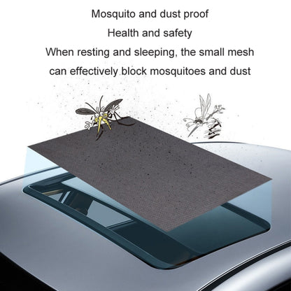100x65cm Car Sunroof Magnetic Suction Anti-Mosquito Cover Anti-Mosquito Screen Window by buy2fix