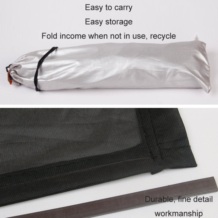 100x65cm Car Sunroof Magnetic Suction Anti-Mosquito Cover Anti-Mosquito Screen Window by buy2fix