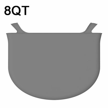8QT Silicone Slow Cooke Liners Reusable Leakproof Crock Pot Liners(Gray) - Cooktop Parts by buy2fix | Online Shopping UK | buy2fix