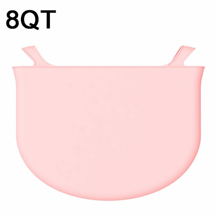 8QT Silicone Slow Cooke Liners Reusable Leakproof Crock Pot Liners(Pink) - Cooktop Parts by buy2fix | Online Shopping UK | buy2fix