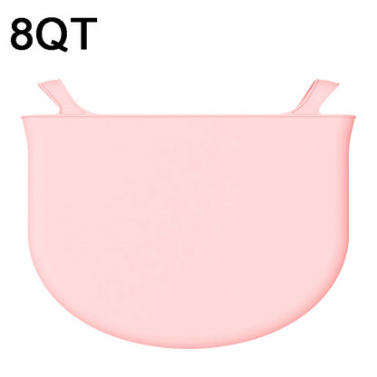 8QT Silicone Slow Cooke Liners Reusable Leakproof Crock Pot Liners(Pink) - Cooktop Parts by buy2fix | Online Shopping UK | buy2fix