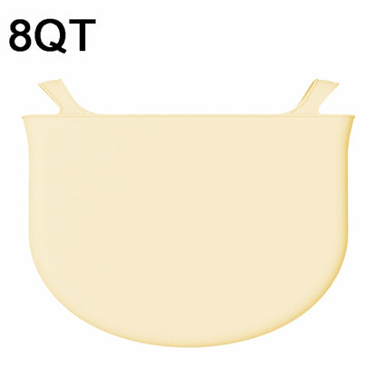 8QT Silicone Slow Cooke Liners Reusable Leakproof Crock Pot Liners(Yellow) - Cooktop Parts by buy2fix | Online Shopping UK | buy2fix