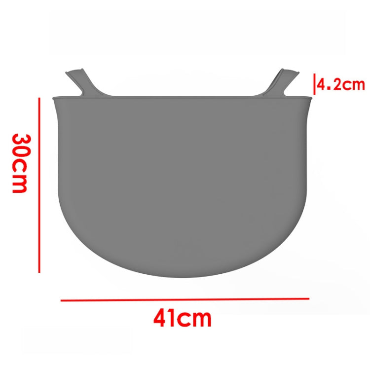8QT Silicone Slow Cooke Liners Reusable Leakproof Crock Pot Liners(Black) - Cooktop Parts by buy2fix | Online Shopping UK | buy2fix