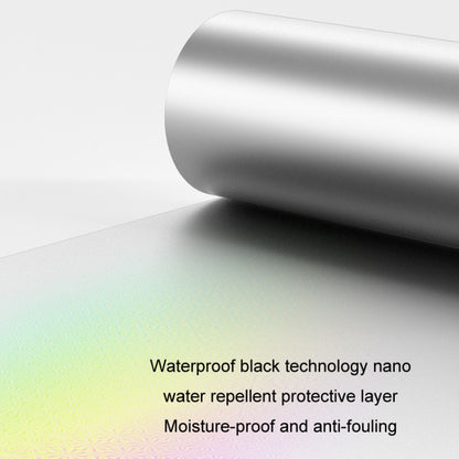 68x125cm Laser Silver Suction Cup Telescopic Car Sun Protection Blackout Curtain by buy2fix