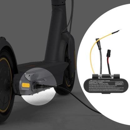 For Ninebot Max G30 Electric Scooter Charging Port Assembly(Black) - Accessories & Parts by buy2fix | Online Shopping UK | buy2fix