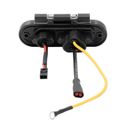 For Ninebot Max G30 Electric Scooter Charging Port Assembly(Black) - Accessories & Parts by buy2fix | Online Shopping UK | buy2fix
