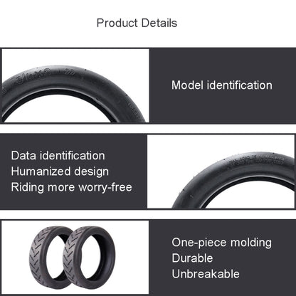 For Xiaomi M365 / Pro Electric Scooter Inner Tire+Outer Tire(Black) - Accessories & Parts by buy2fix | Online Shopping UK | buy2fix