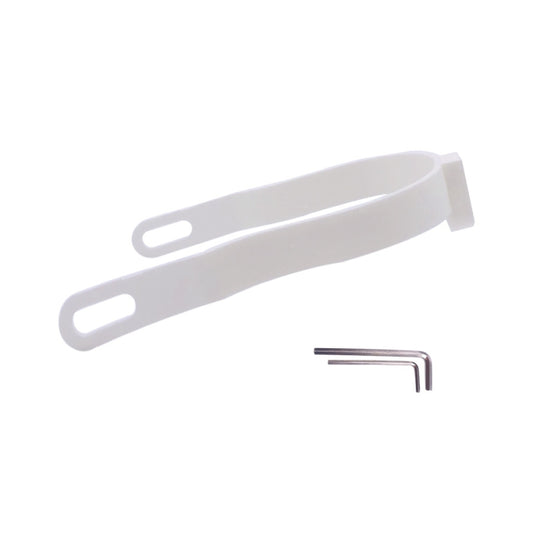 For Xiaomi Mijia M365 Scooter Bracket Accessories Rear Fender Shock Absorbing Bracket(White) - Accessories & Parts by buy2fix | Online Shopping UK | buy2fix