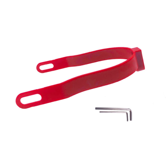 For Xiaomi Mijia M365 Scooter Bracket Accessories Rear Fender Shock Absorbing Bracket(Red) - Accessories & Parts by buy2fix | Online Shopping UK | buy2fix