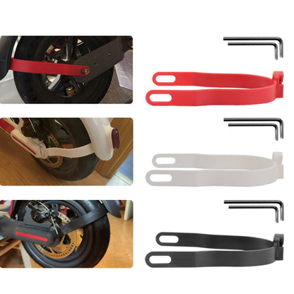 For Xiaomi Mijia M365 Scooter Bracket Accessories Rear Fender Shock Absorbing Bracket(Black) - Accessories & Parts by buy2fix | Online Shopping UK | buy2fix