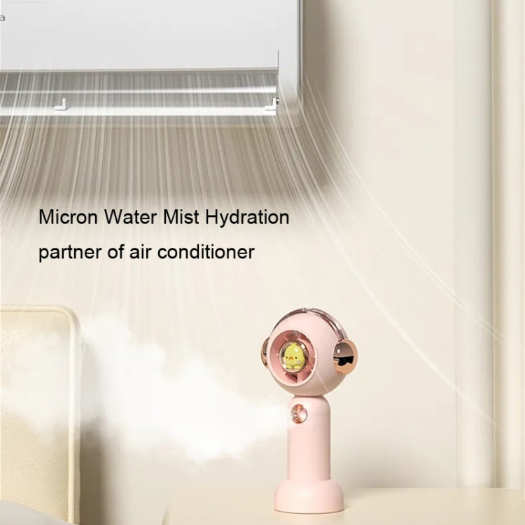 Without Blade Spray Handheld Children Small Fan(Green) by buy2fix