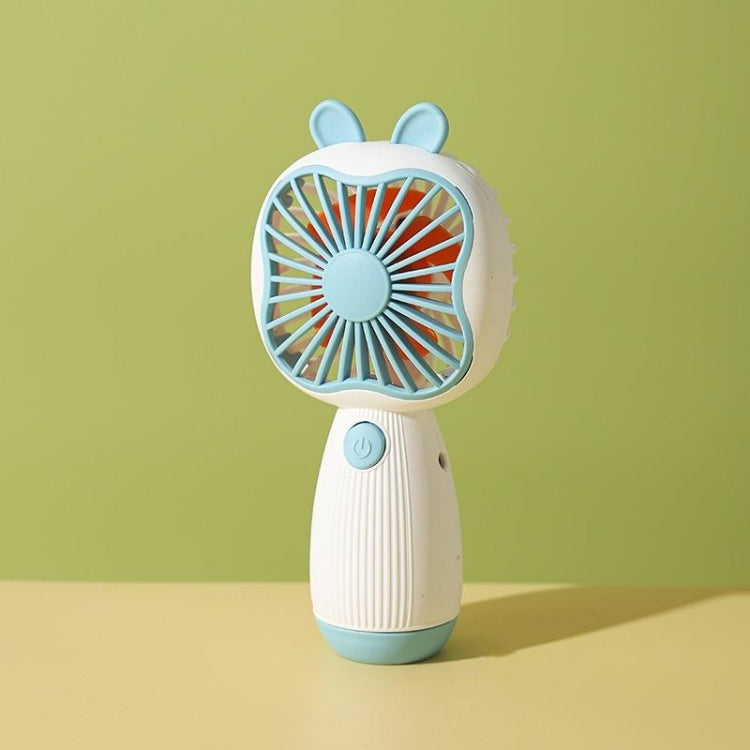 Cartoon Handheld Children Small Fan(White) by buy2fix