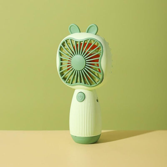 Cartoon Handheld Children Small Fan(Green) by buy2fix