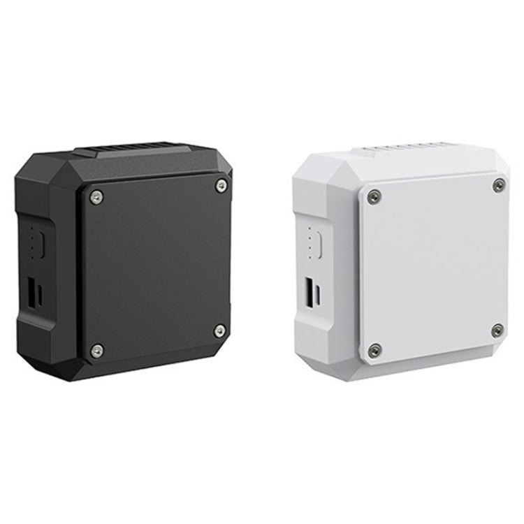 Outdoor Waist-mounted Lighting Fan with Power Function Multifunctional Bracket Hanging Neck Fan(White) by buy2fix