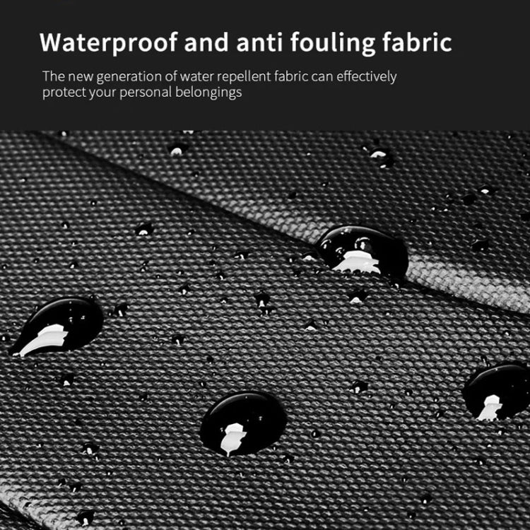 Business Large Capacity Travel Bag Multifunctional Waterproof Laptop Backpack With USB Port(Light Grey) by buy2fix