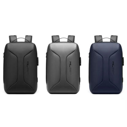 Business Large Capacity Travel Bag Multifunctional Waterproof Laptop Backpack With USB Port(Blue) by buy2fix