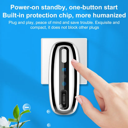 90V-250V Plug-in Negative Ion Air Purifier Portable Odor Removing Device UK Adapter+ EU Host - Air Purifiers & Accessories by buy2fix | Online Shopping UK | buy2fix