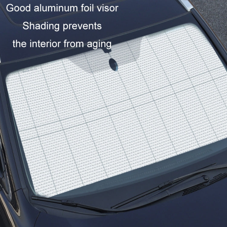 140x70cm Car Front Windshield Sun Protection Heat Insulation Foldable Sunshade by buy2fix