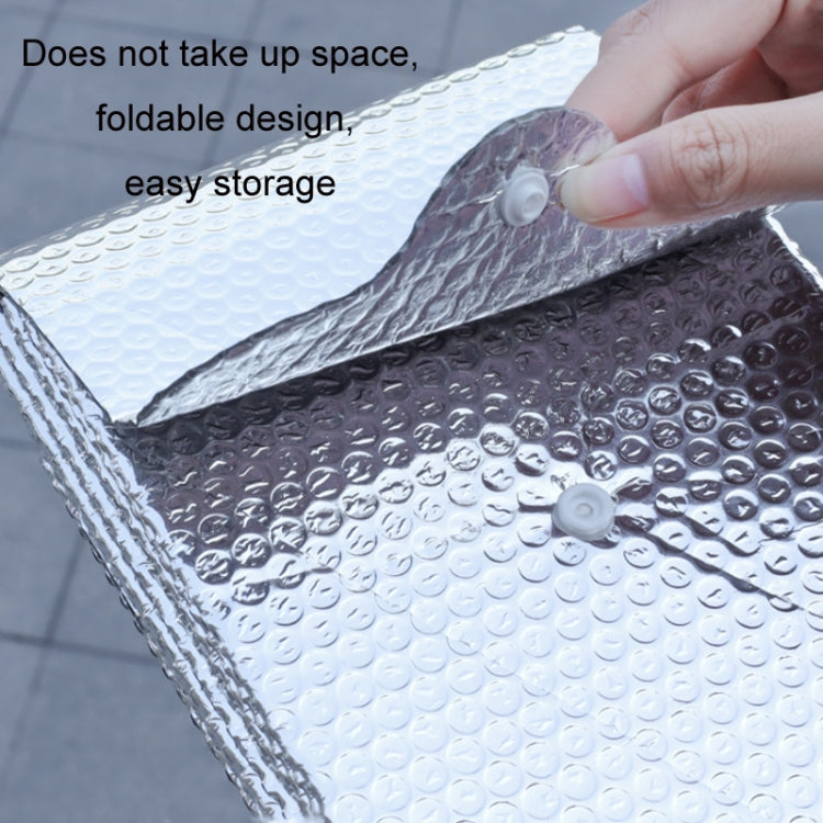 130x70cm Car Front Windshield Sun Protection Heat Insulation Foldable Sunshade by buy2fix