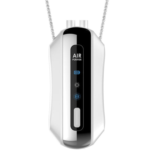 Portable Negative Ion Air Purifier Home Hanging Neck Purifier, Style: Chain Style (White) - Air Purifiers & Accessories by buy2fix | Online Shopping UK | buy2fix
