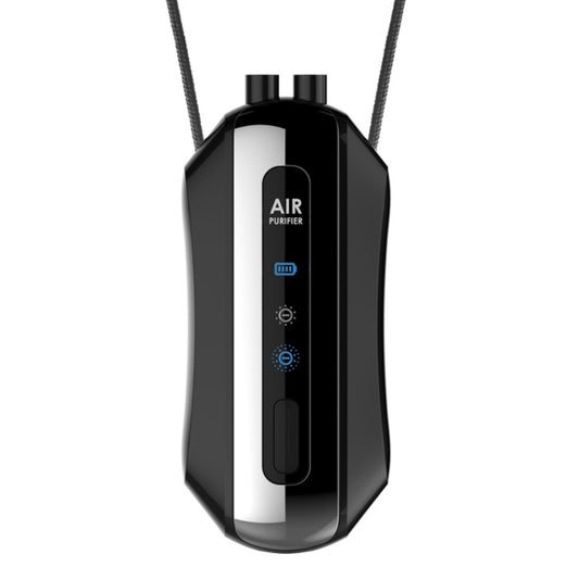 Portable Negative Ion Air Purifier Home Hanging Neck Purifier, Style: Rope Style (Black) - Air Purifiers & Accessories by buy2fix | Online Shopping UK | buy2fix