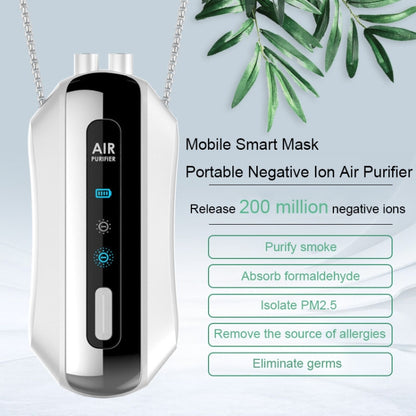 Portable Negative Ion Air Purifier Home Hanging Neck Purifier, Style: Rope Style (White) - Air Purifiers & Accessories by buy2fix | Online Shopping UK | buy2fix
