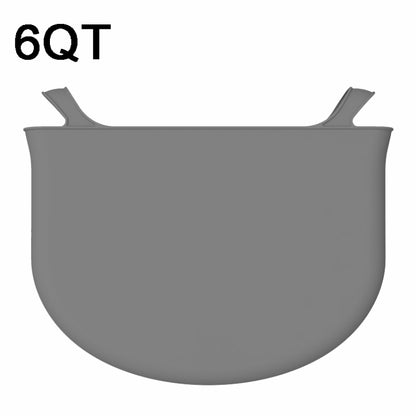 6QT Silicone Slow Cooke Liners Reusable Leakproof Crock Pot Liners(Gray) - Cooktop Parts by buy2fix | Online Shopping UK | buy2fix
