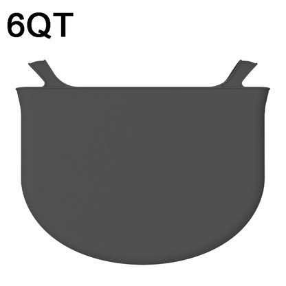 6QT Silicone Slow Cooke Liners Reusable Leakproof Crock Pot Liners(Black) - Cooktop Parts by buy2fix | Online Shopping UK | buy2fix