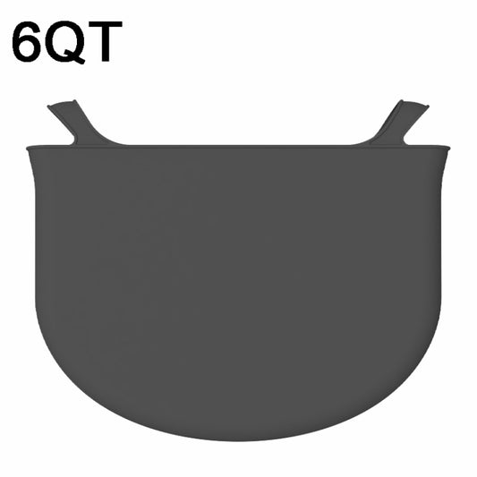 6QT Silicone Slow Cooke Liners Reusable Leakproof Crock Pot Liners(Black) - Cooktop Parts by buy2fix | Online Shopping UK | buy2fix