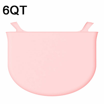 6QT Silicone Slow Cooke Liners Reusable Leakproof Crock Pot Liners(Pink) - Cooktop Parts by buy2fix | Online Shopping UK | buy2fix