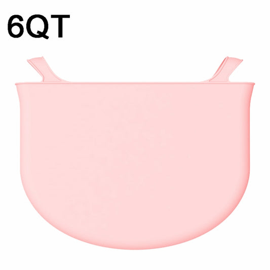 6QT Silicone Slow Cooke Liners Reusable Leakproof Crock Pot Liners(Pink) - Cooktop Parts by buy2fix | Online Shopping UK | buy2fix