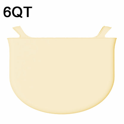 6QT Silicone Slow Cooke Liners Reusable Leakproof Crock Pot Liners(Yellow) - Cooktop Parts by buy2fix | Online Shopping UK | buy2fix