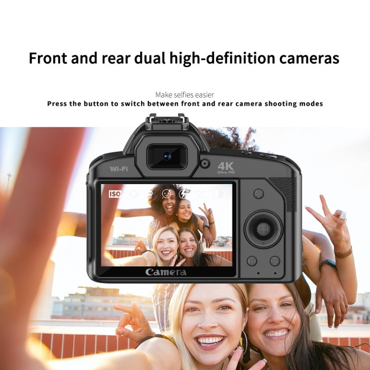 Dual-camera Night Vision 64 Million Pixel High-definition WIFI Digital Camera Standard+Fill Light by buy2fix