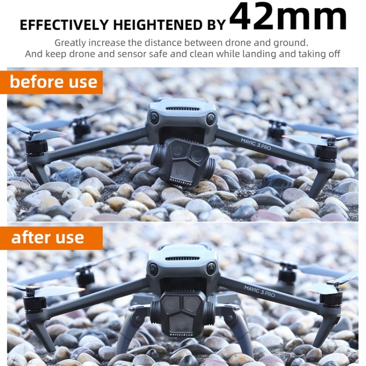 Sunnylife M3P-LG582 For DJI Mavic 3 Pro Folding Increases Tripod Protection Support Spider Landing Rack(Dual Color) by buy2fix