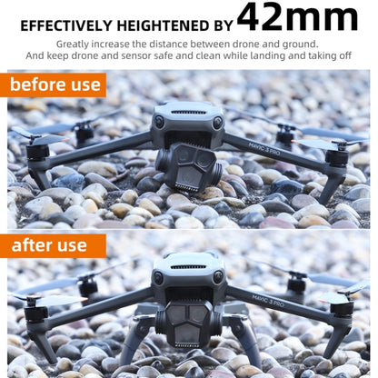 Sunnylife M3P-LG582 For DJI Mavic 3 Pro Folding Increases Tripod Protection Support Spider Landing Rack(Dual Color) by buy2fix
