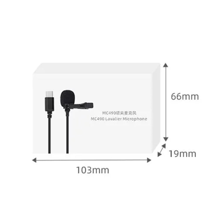 For DJI Pocket 3 / Action 5 Pro / Action 4 / 3 / 2 Sunnylife MC490 Collar Microphone Motion Camera Recording Wheat - Microphone by Sunnylife | Online Shopping UK | buy2fix
