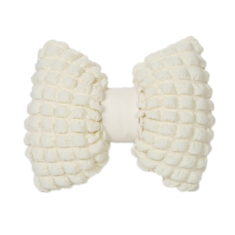 Car Seat Breathable And Comfortable Puff Pillow Upholstery, Color: Headrest Beige by buy2fix