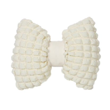 Car Seat Breathable And Comfortable Puff Pillow Upholstery, Color: Headrest Beige by buy2fix