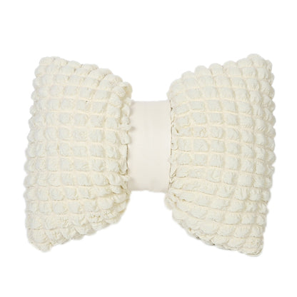 Car Seat Breathable And Comfortable Puff Pillow Upholstery, Color: Lumbar Pillow Beige by buy2fix