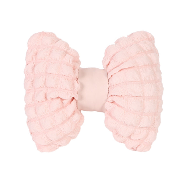 Car Seat Breathable And Comfortable Puff Pillow Upholstery, Color: Headrest Pink by buy2fix