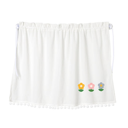 Car Sun Protection Blackout Curtain Cartoon Sunshade Curtain, Pattern: Yellow Pink Blue Flower by buy2fix