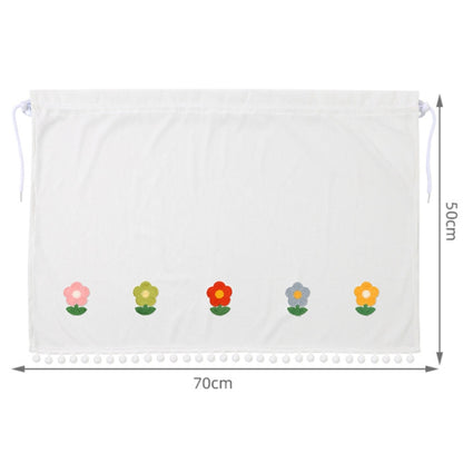 Car Sun Protection Blackout Curtain Cartoon Sunshade Curtain, Pattern: Five Sunflowers by buy2fix