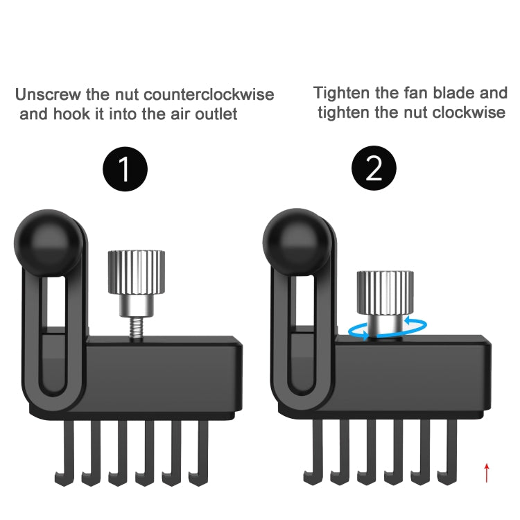 For Tesla Model 3/Y Air Vent Magnetic Mobile Phone Holder Non-marking Base by buy2fix